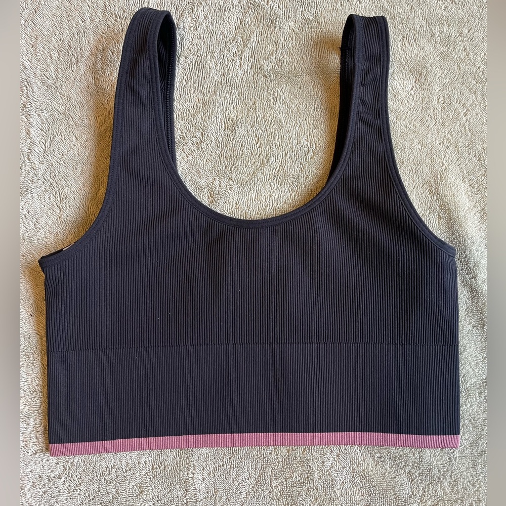 Outdoor Voices Ribbed Sports Bra - Medium